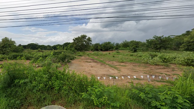 ขายที่ดินเปล่าติดถนนปากน้ำปราณ (ทางหลวง 3168) 48-0-0 ไร่ (120 ล้านบาท หรือ 2.5 ล้านบาท/ไร่)