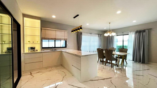 [ให้เช่า] FOR RENT SETTHASIRI BANGNA – SUVARNABHUMI / 4 bedroms 4 bathrooms / 63 Sqw. 240 Sqm. **150,000** NEW HOUSE. CLOSE TO SUVARNABHUMI AIRPORT