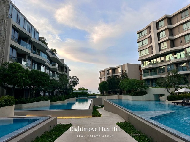 ขายคอนโดหรู ติดทะเลหัวหิน Veranda Residence 42 ตร.ม. เฟอร์ครบ มีโควต้าต่างชาติ