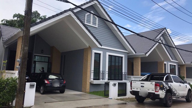 For Rent : Chalong, Single-storey detached house With swimming pool, 2 Bedrooms 3 Bathrooms