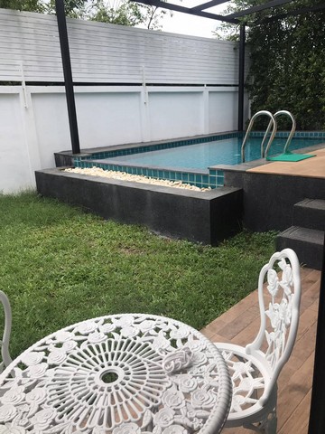 For Rent : Chalong, Single-storey detached house With swimming pool, 2 Bedrooms 3 Bathrooms