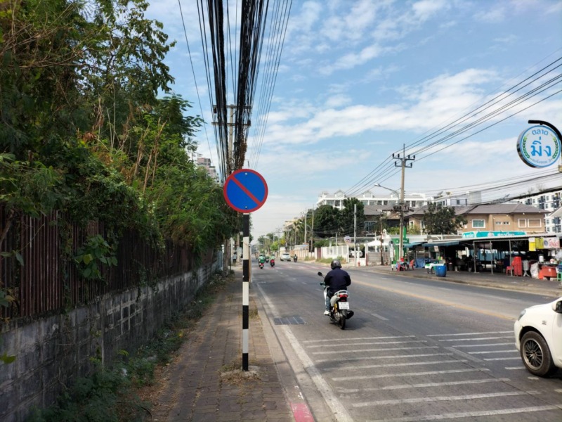 ขายที่ดินติดถนนสุขุมวิท 107 หัวมุมซอยแบริ่ง 14