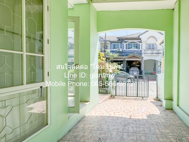 townhome ทาวน์เฮ้าส์ 2 ชั้น เทพารักษ์ สมุทรปราการ พท. 20 ตรว. 1490000 thb ใกล้ ห้างโรบินสัน และบิ๊กซี สมุทรปราการ, BTS แ