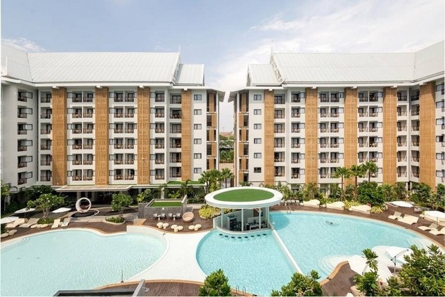 ขายห้องชุด Wyndham Jomtien Pattaya เป็นคอนโดมิเนียม Luxury Style Resort 7 ชั้น 4 อาคาร