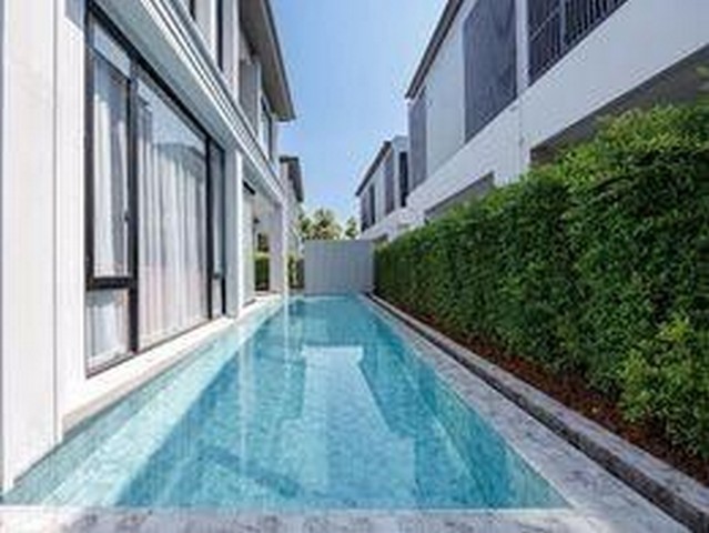 POR4401 ให้เช่า ขาย บ้าน โครงการ Belgravia Exclusive Pool Villa เบลกราเวีย เอ็กซ์คลูซีฟ พูลวิลล่า บางนา-พระราม 9 พร้อมสร