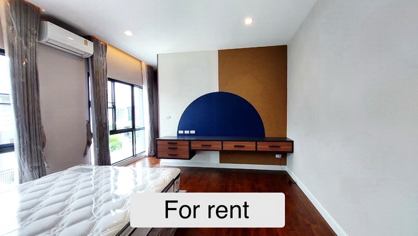 [ให้เช่า] FOR RENT BANGKOK BOULEVARD RAMA 9-2 / 3 bedrooms 4 bathrooms / 100 Sqw. 350 Sqm. **100,000** LUXURY HOUSE. CLOSE TO BRIGHTON COLLEGE BANGKOK