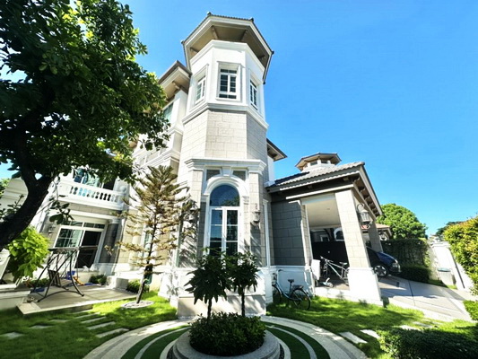 [ให้เช่า] FOR RENT LADAWAN RAMA 2 / 4 bedrooms 5 bathrooms / 125 Sqw. 435 Sqm. **400,000** LUXURIOUS HOUSE WITH HOME ELEVATOR. CLOSE TO CENTRAL RAMA 2