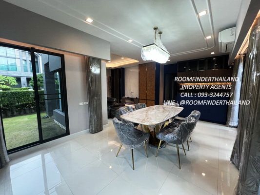 [ให้เช่า] FOR RENT BANGKOK BOULEVARD RAMA 9-2 / 4 bedrooms 4 bathrooms / 100 Sqw. 350 Sqm. **120,000** CLOSE TO BRIGHTON COLLEGE BANGKOK