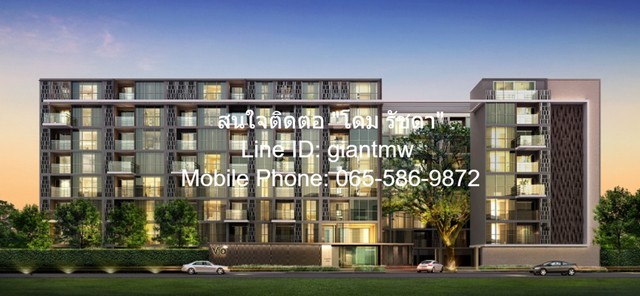 Condo เวีย โบทานี Via Botani พื้นที่ = 44 ตร.-ม. 1ห้องนอน1น้ำ ไม่ไกลจาก BTS พร้อมพงษ์ เท่าทุน เป็นคอนโดห้องขนาดเล็กที่ปล