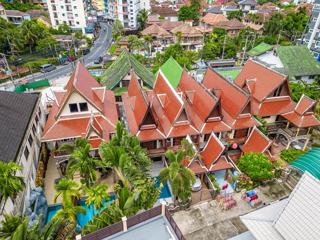 จังซีลอน bangla walking street Airbnb หาดป่าตอง 4 นาที ภูเก็ต บ้านทรงไทย ใหม่ เลี้ยงสัตว์ 32ตรว. 182ตรม. เครื่องซักเครื่