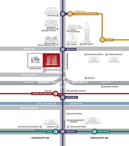 คอนโดมิเนียม Life Asoke – Rama 9 ไลฟ์ อโศก – พระราม 9 1 BR 1 BATHROOM พื้นที่ = 32 SQ.M. 5150000 บาท. ใกล้กับ รถไฟฟ้า MR