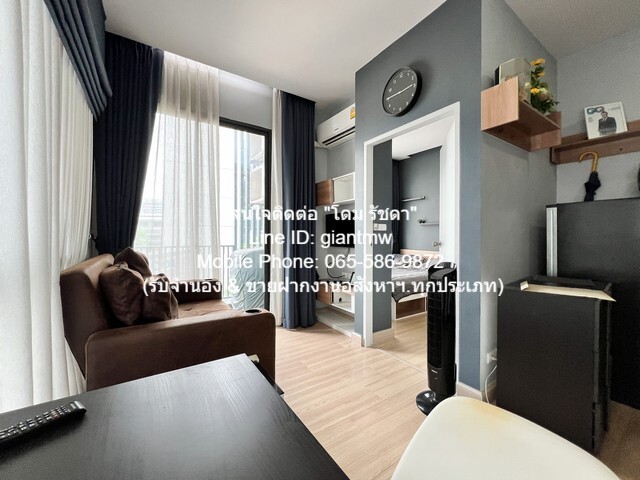 CONDOMINIUM โมทีฟ คอนโดมิเนียม แจ้งวัฒนะ 28 sq.m. 1นอน 1750000 – ทำเล-ดี ป็นคอนโดเสมือนใหม่ห้องมุม ไม่เคยปล่อยให้เช่า มี