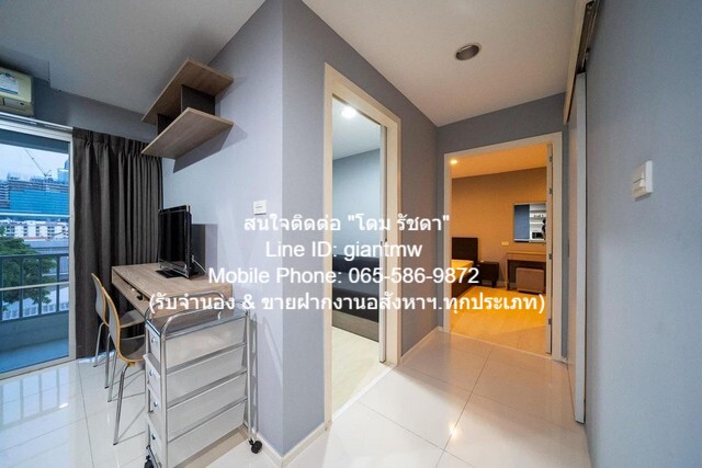 CONDO. วิสซ์ดอม ปุณณวิถี สเตชั่น Whizdom @ Punnawithi Station พท. 48 ตร.ม. 2นอน1BR คุ้มค่า