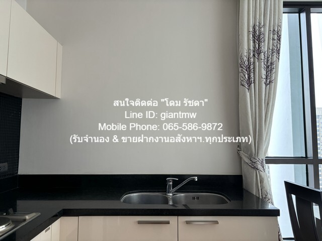 condo Fuse Sathorn – Taksin ฟิวส์ สาทร – ตากสิน 56 SQUARE METER 2 ห้องนอน 1 Bathroom 26000 B. เดินทางง่าย