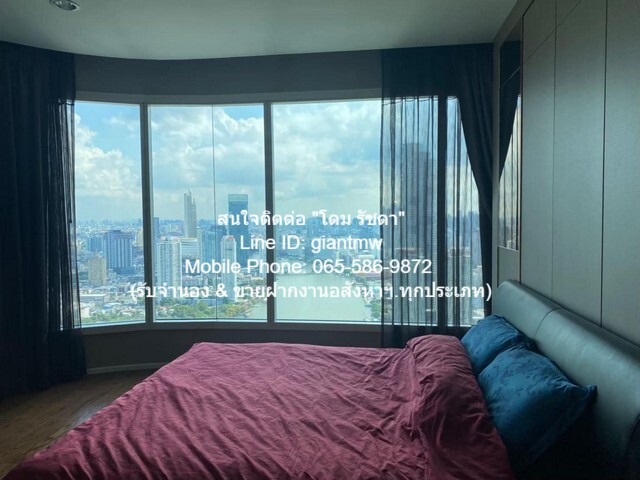 CONDO. แม่น้ำ เรสซิเดนท์ Menam Residences 172ตร.ม. 32900000 บาท ไม่ไกลจาก รถไฟฟ้า BTS สะพานตากสิน โครตถูก เป็นคอนโดหรูที