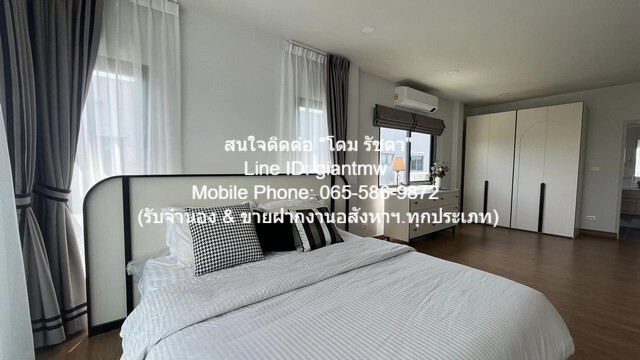 บ้าน ขาย/ให้เช่าบ้านเดี่ยว 2 ชั้น “ม.เซนโทร บางนา” ใกล้ Mega บางนา 19888888 B. 4 Bedroom 5 BATHROOM ใหญ่ขนาด 60 ตรว. 0 ง