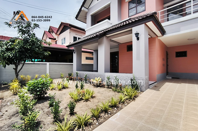 สราญธร รังสิต คลอง 4 บ้านเดี่ยว 56 ตร.ว. Renovate ใหม่ทั้งหลัง สวย พร้อมตกแต่งสวน อ.ธัญบุรี จ.ปทุมธานี