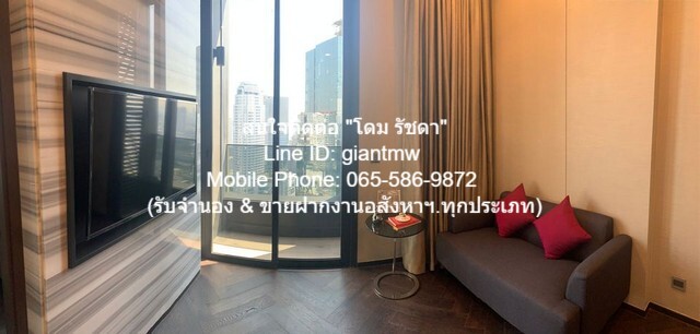 ให้เช่าคอนโด “ดิ เอส สุขุมวิท 36 (The ESSE Sukhumvit 36) ติด BTS ทองหล่อ (ชั้น 26, 38.5 ตร.ม. 1 น 1 น้ำ), ราคา 40,000 บา