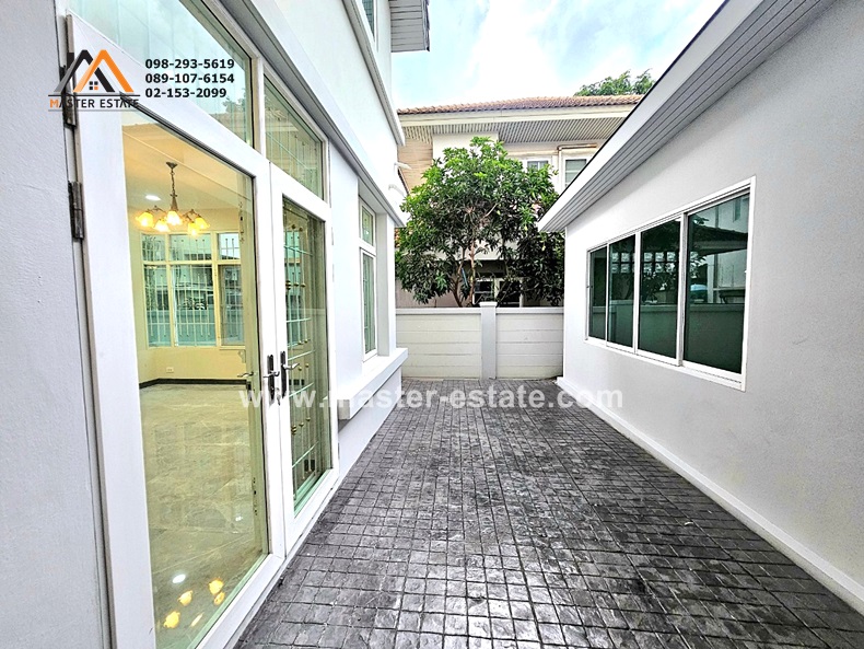 บ้านสวนอมรพันธุ์ (สวนสยาม) Renovate ใหม่ สวย-สะอาด เนื้อที่ 116 ตร.ว. บ้านเดี่ยว 2 ชั้น ขนาดใหญ่ + 1 ออฟฟิศขนาดใหญ่ หรือปรับเป็นห้องอเนกประสงค์ บ้านกว้าง โปร่ง เพดานสูง บ้านเย็นสบาย