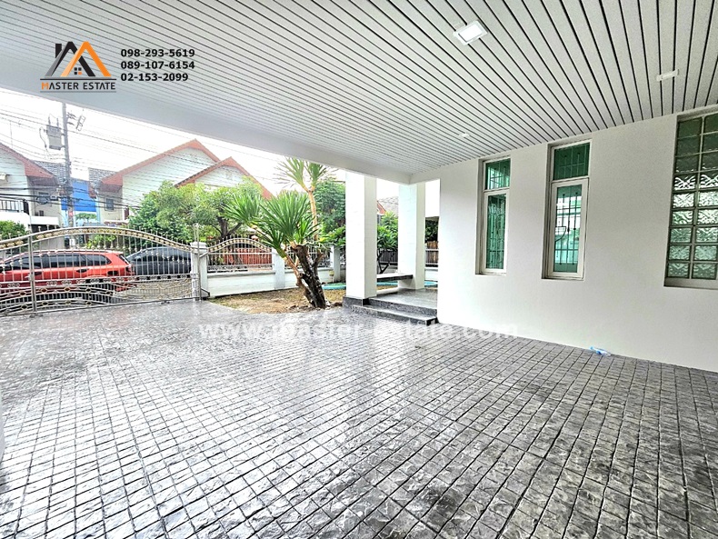 บ้านสวนอมรพันธุ์ (สวนสยาม) Renovate ใหม่ สวย-สะอาด เนื้อที่ 116 ตร.ว. บ้านเดี่ยว 2 ชั้น ขนาดใหญ่ + 1 ออฟฟิศขนาดใหญ่ หรือปรับเป็นห้องอเนกประสงค์ บ้านกว้าง โปร่ง เพดานสูง บ้านเย็นสบาย