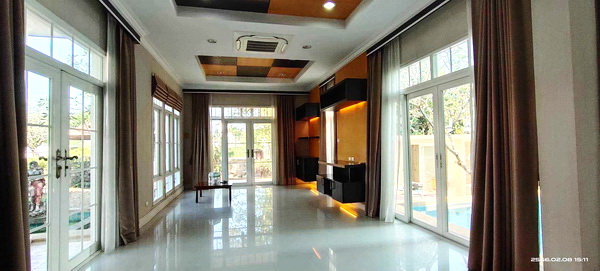 [ให้เช่า] FOR RENT WINDMILL PARK BANGNA / 3 bedroooms 4 bathrooms / 140 Sqw. 300 Sqm. **80,000** POOL VILLA CLOSE TO SUVARNABHUMI AIRPORT