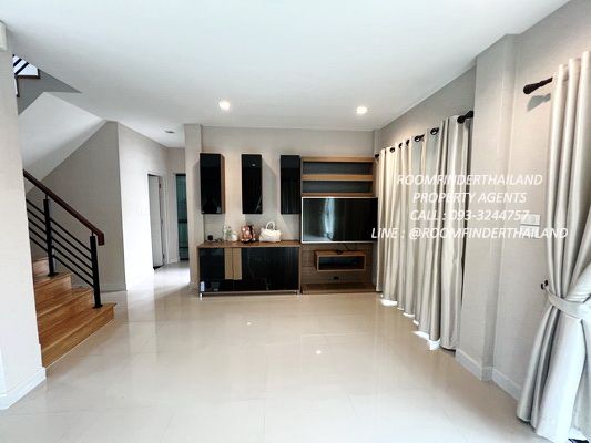 [ให้เช่า] FOR RENT VENUE RAMA 5 / 3 bedrooms 3 bathrooms / 53 Sqw. 165 Sqm. **39,000** CLOSE TO MAKRO NAKORN-IN