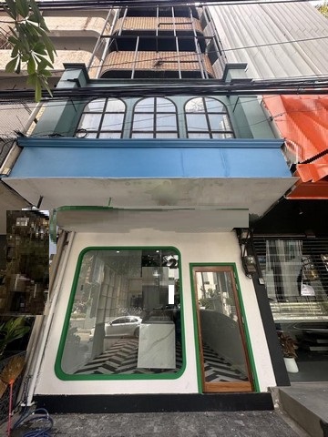 ให้เช่าตึกแถว4ชั้น 180ตร.ม.ย่านทองหล่อเอกมัย เหมาะทำร้านอาหาร cafe สปา working space ใกล้BTSทองหล่อ