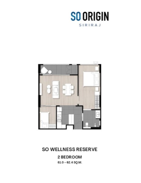 CM04202 ขายดาวน์  โซ ออริจิ้น เวลเนส ศิริราช So Origin Wellness Siriraj ถนนพรานนก