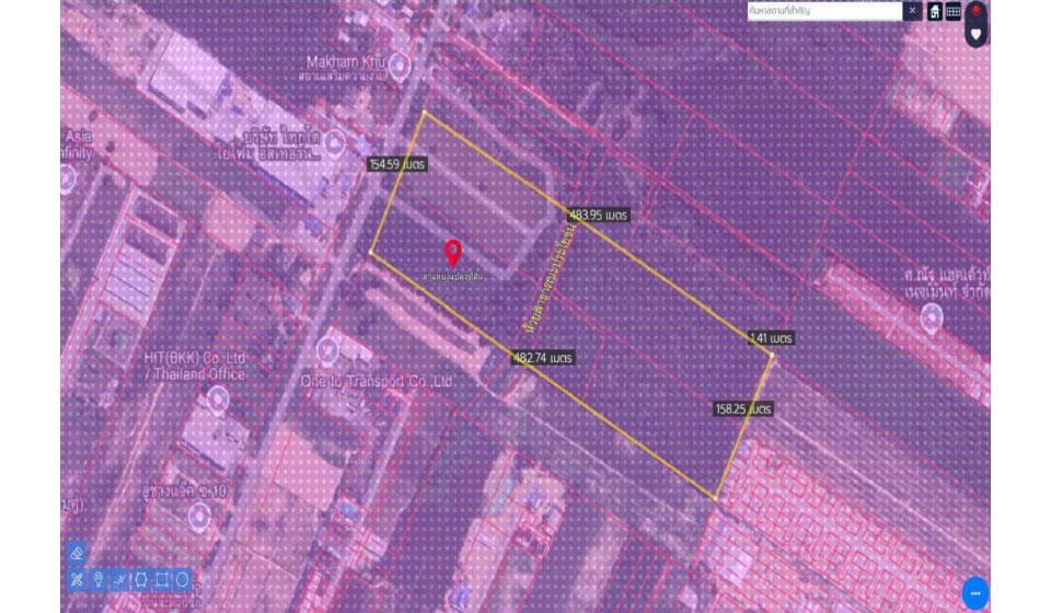 ขายที่ดินสร้างโรงงาน ผังสีม่วง 48 ไร่ ต.มะขามคู่ อ.นิคมพัฒนา จ.ระยอง