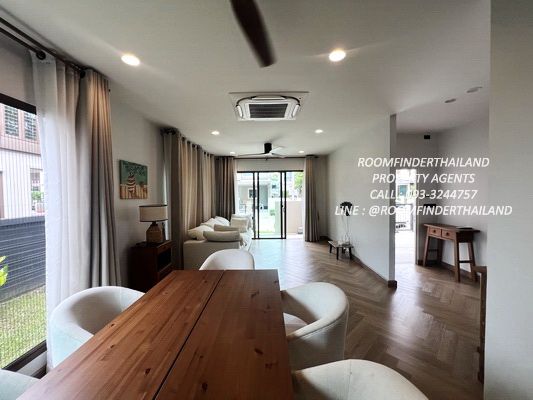 [ให้เช่า] FOR RENT BURASIRI KRUNGTHEPKREETHA / 4 bedrooms 4 bathrooms / 55 Sqw. 190 Sqm. **135,000** JUST 5 MINUTES TO BRIGHTON COLLEGE BANGKOK