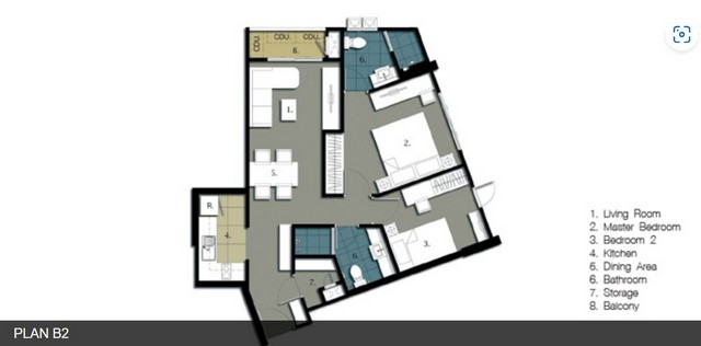 P202407 ขายคอนโด ถูกมาก! “เรสซิเดนซ์ 52 – Residence 52” 2 ห้องนอน 2 ห้องน้ำ 64.66 ตร.ม หลังสถานีรถไฟฟ้า BTS อ่อนนุช (550