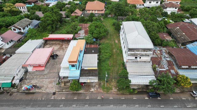 ขายที่ดินจังหวัดร้อยเอ็ด ทำเลทอง ติดถนน 6 เลน ห่างจากแยกสุวรรณภูมิ 500 เมตร