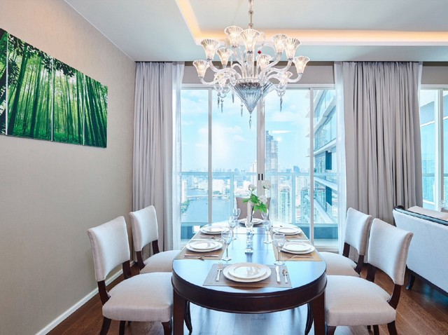 ขายคอนโด แม่น้ำ เรสซิเดนท์ Menam Residences 4 ห้องนอน ขนาด 160 ตร.ม ห้องสวย เฟอร์ครบ แต่งหรู วิวแม่น้ำ พร้อมเข้าอยู่