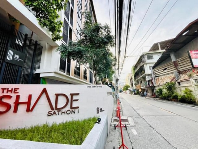 เช่าคอนโดใจกลางสาทรห้องใหม่ The Shade Sathorn แขวงช่องนนทรี เขตยานนาวา กรุงเทพมหานคร