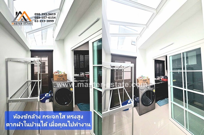 ม.เพรสทีจ ฟิวเจอร์ – รังสิต บ้านแฝด MODERN สไตล์ยุโรป 4 นอน พื้นที่ใช้สอยสุดคุ้ม ฟังก์ชั่นลงตัว สวยมีสไตล์ (หลังริม) ใหม่มาก พร้อมเฟอร์นิเจอร์ครบ