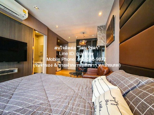 CONDO. พาร์ค ออริจิ้น ทองหล่อ 6000000 บ. 1BEDROOM 30ตร.ม. เข้าออกได้หลายทาง เป็นคอนโดพร้อมอยู่ มีการตกแต่งภายในเพิ่มเติม