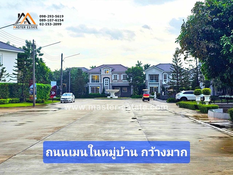 ม.เพรสทีจ ฟิวเจอร์ – รังสิต บ้านแฝด MODERN สไตล์ยุโรป 4 นอน พื้นที่ใช้สอยสุดคุ้ม ฟังก์ชั่นลงตัว สวยมีสไตล์ (หลังริม) ใหม่มาก พร้อมเฟอร์นิเจอร์ครบ