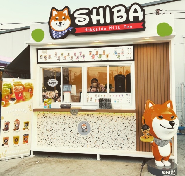 เซ้งร้านชานมไข่มุก Shiba Hokkaido Milk Tea สาขาตลาดนัดซอยพุทธบูชา 36