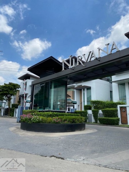 ขายบ้านเดี่ยว 2 ชั้น 50 ตรว Nirvana Beyond Lite พระราม 9-กรุงเทพกรีฑา ใกล้ Airport Link สถานีบ้านทับช้าง