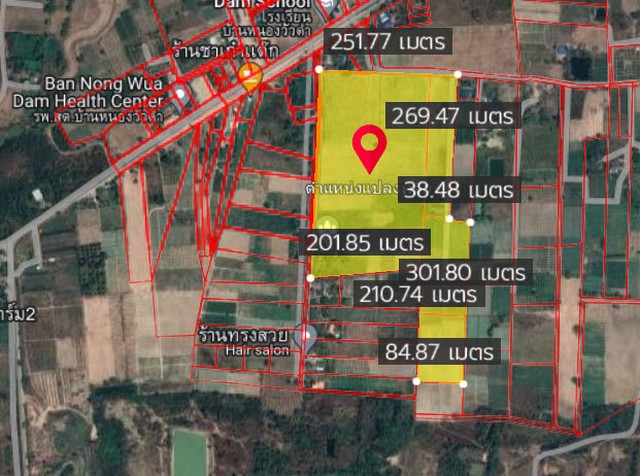 ID : DSL-106 ขาย ที่ดิน ที่ดิน อ.ปากท่อ ราชบุรี 14654400 บ. 68 ตาราง-วา 3 ngan 43 ไร่ ใกล้กับ ร.ร.หนองวัวดำ 200 ม. พร้อม