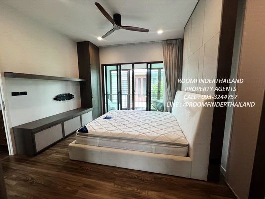 [ให้เช่า] FOR RENT BURASIRI KRUNGTHEPKREETHA / 4 bedrooms 4 bathrooms / 55 Sqw. 190 Sqm. **135,000** JUST 5 MINUTES TO BRIGHTON COLLEGE BANGKOK