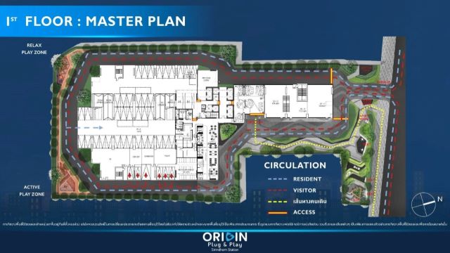 CM04211 ขายดาวน์ คอนโด ออริจิ้น ปลั๊ก แอนด์ เพลย์ สิรินธร สเตชั่น Origin Plug & Play Sirindhorn Station คอนโดมิเนียม ถนนสิรินธร