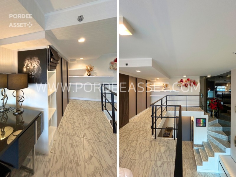 คอนโดหรู ราคาถูก!! IDEO New Rama9 (ห้อง Duplex 52 ตร.ม.) ตกแต่ง Modern luxury อยู่ใจกลางเมืองเดินทางสะดวก ใกล้เอกมัย ทองหล่อ :ไอดีโอ นิว พระราม 9