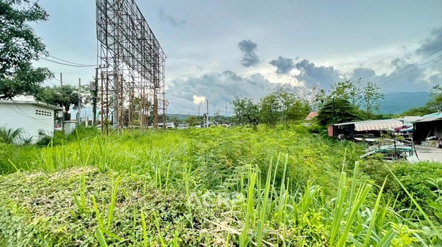 ขายที่ดินถนนคันคลอง ใกล้สี่แยกราชพฤกษ์เชียงใหม่ แปลงมุมถนน