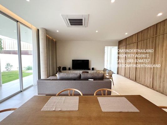 [ให้เช่า] FOR RENT DETACHED HOUSE EKKAMAI – RAMINTRA / 5 bedrooms 6 bathrooms / 170 Sqw. 600 Sqm. **300,000** NEW MODERN HOUSE. JUST 10 MIN FROM CENTRAL EASTVILLE