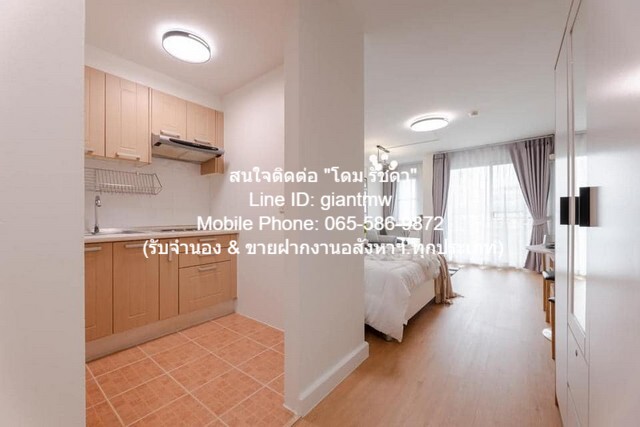 CONDO. ชาโตว์ อิน ทาวน์ รัชดา 13 31 ตร.ม. 1Bedroom1Bathroom 1670000 BAHT. ไม่ไกลจาก โรงเรียนกุนนทีรุทธารามวิทยาคม บรรยาก