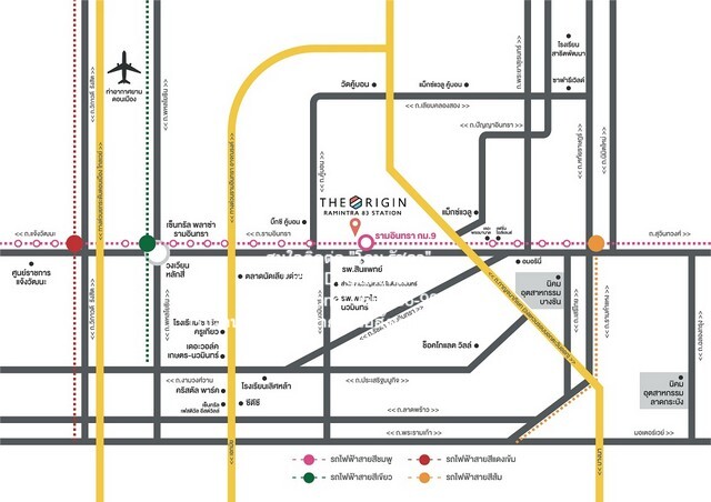 condo. The Origin Ramintra 83 Station ดิ ออริจิ้น รามอินทรา 83 สเตชั่น 27 ตาราง.เมตร 1 ห้องนอน 1 Bathroom คุ่มค่า กรุงเท