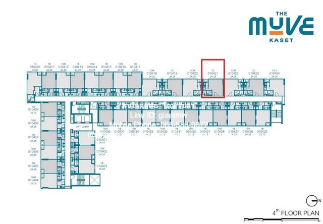 คอนโด เดอะ มูฟ เกษตร 25sq.m. 2480000 THAI BAHT DEAL!! กรุงเทพ