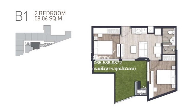 คอนโดฯ Craft Ploenchit 2BEDROOM 9800000 บาท. ใกล้กับ รถไฟฟ้า BTS เพลินจิต พร้อมเข้าอยู่