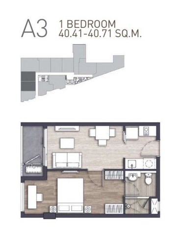 คอนโดฯ คราฟท์ เพลินจิต พื้นที่เท่ากับ 41 SQ.M. 1นอน1BR 6900000 B. DEAL!! กรุงเทพ